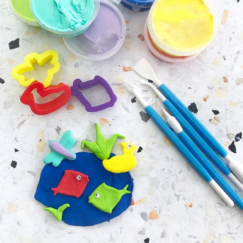 Assorted Shape Cutters Sensory Play Foam Tools